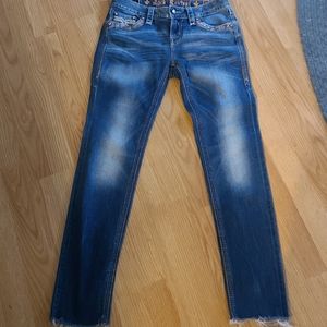 Rock Revival bling pockets skinny jeans